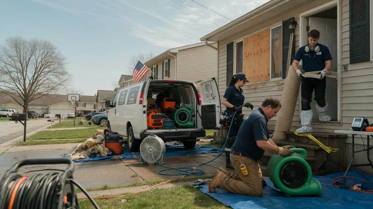 Water Damage Restoration in Brandon, MS near me